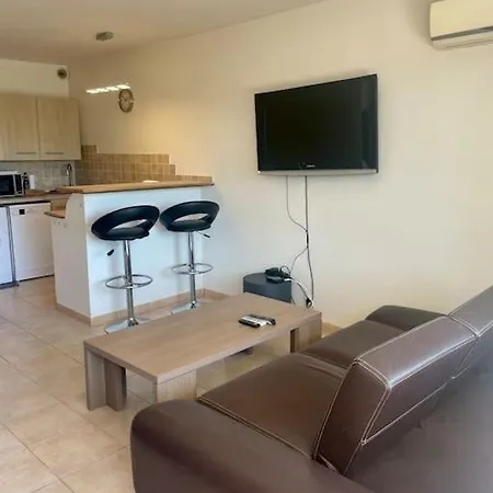 Superbe 2p Proche Plages - Piscine 胡安莱潘