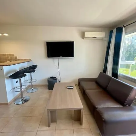 Superbe 2p Proche Plages - Piscine * 胡安莱潘